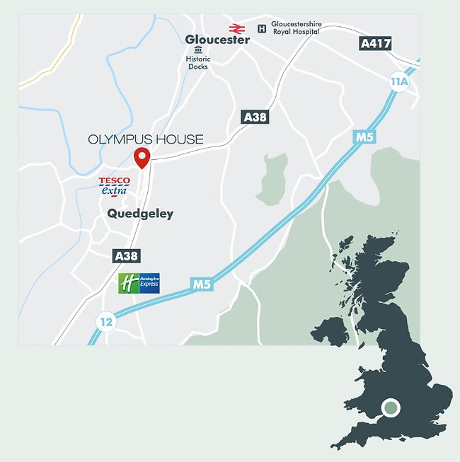 Olympus House high quality office for rent Bristol Road, Quedgeley